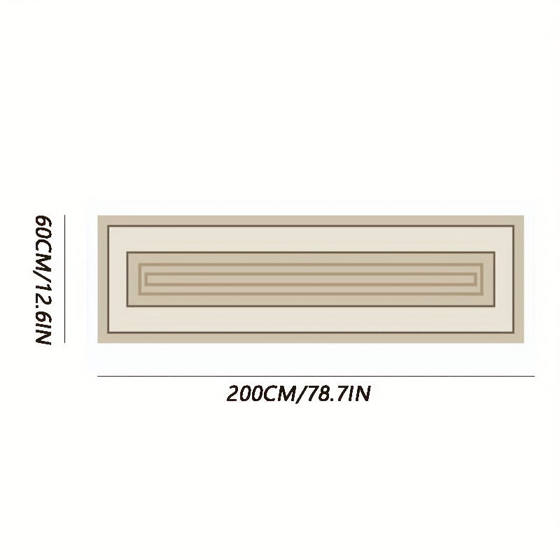 European Style Long Rug Modern Art Extra Long Corridor Rug