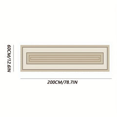 European Style Long Rug Modern Art Extra Long Corridor Rug