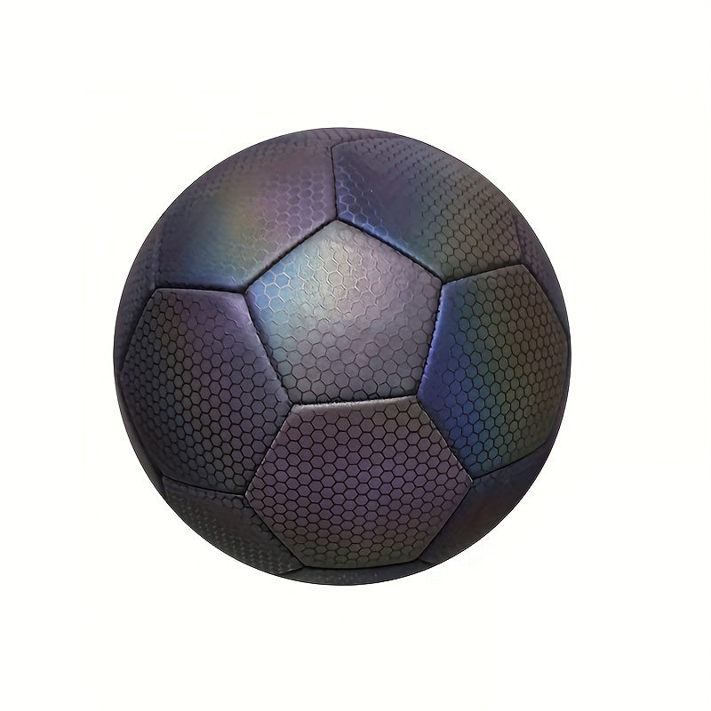 Reflective Soccer Ball Standard Size 4 5 Luminous Football