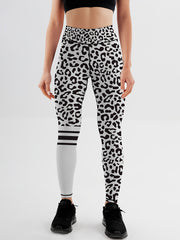 Leopard Print Yoga Leggings High Stretch Breathable Women's Activewear