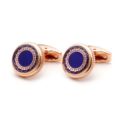 Men's Rose Pattern French Cufflinks