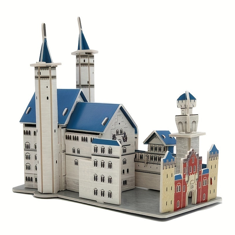 DIY 3D Paper Puzzle Model for Kids / Early Education Toy
