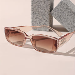 Cat Eye Sunglasses Gradient Lens Square Frame Glasses UV400