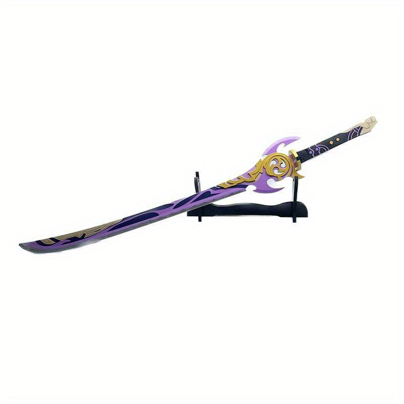 Bamboo Sword For Costume And Cosplay With Stand