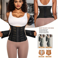 Breathable Waist Trainer Tummy Control Compression Wrap Cincher