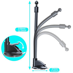 Long Arm Gooseneck Car Phone Mount
