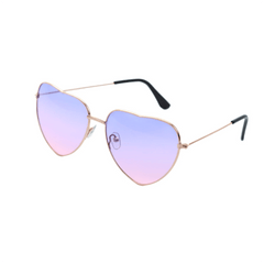 Y2K Ombre Heart Sunglasses UV400 Sun Shades