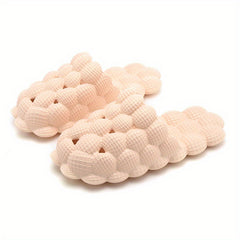 Men's Massage Bubble Slides Non-Slip Spa Slippers