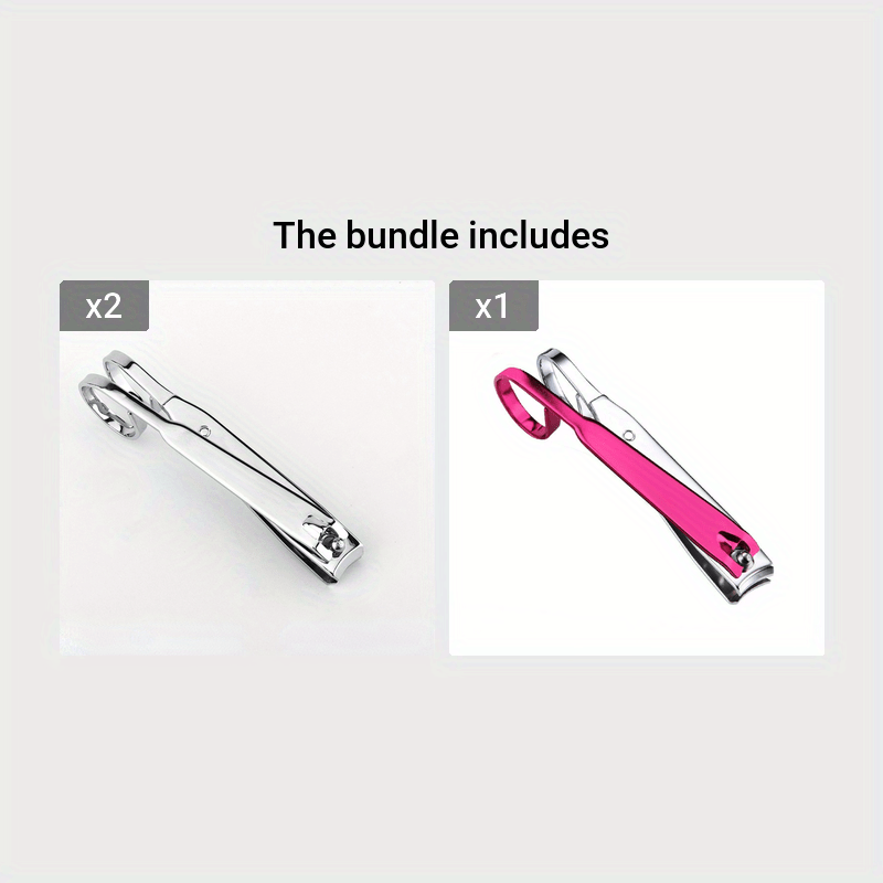 Stainless Steel Nail Clipper Set for Women and Men