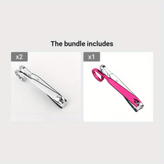 Stainless Steel Nail Clipper Set for Women and Men