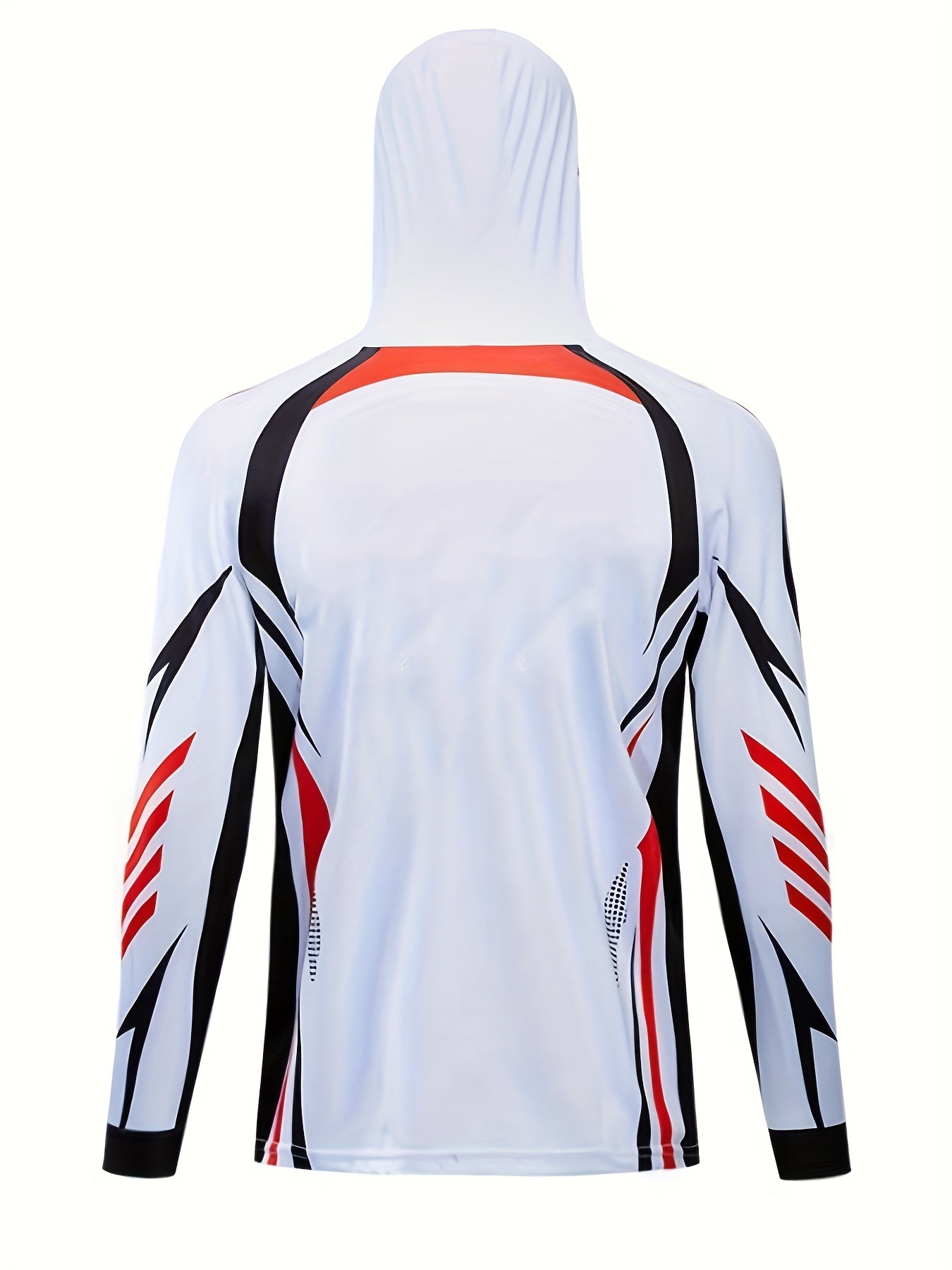 Men's Outdoor Fishing Hooded Anti UV Sun Protection Jersey