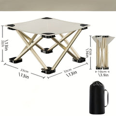 Foldable Outdoor Stool Lightweight Portable Fishing Chair Camping Picnics