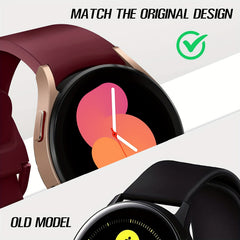Silicone Strap for Galaxy Watch 5 4 6 44mm 40mm 4 Classic 46mm 42mm