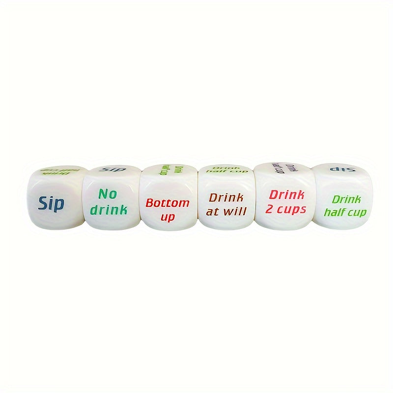 Drinking Dice Set for Board Game Party Halloween Supplies