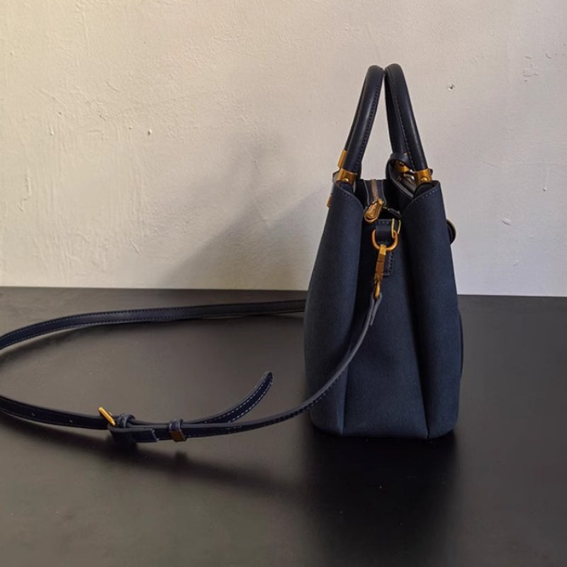 DAMEBB Navy Convertible Tote Shoulder Bag - Stylish Gift for Mother's B