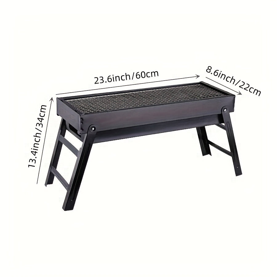 Portable Stainless Steel Wood Stove for Outdoor Picnic