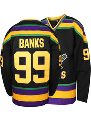 Men's Long Sleeve Hockey Jersey 96 Duck Embroidered Sweatshirt