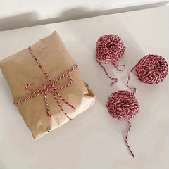 10pcs 2mm Cotton Thread DIY Material Rope Packaging Rope for Hand Knitting