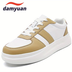 Men's Lace-up Platform Sneakers Chunky Skate Shoes