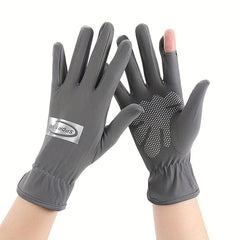 Breathable Sun Protection Gloves for Outdoor Activities