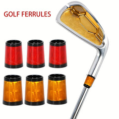 10pcs Rubber Golf Club Sleeves - Easy To Assemble, Replaceable Accessories