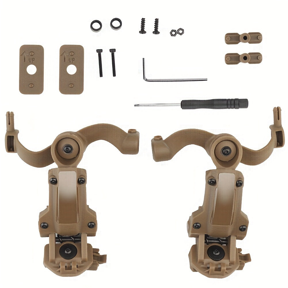 Tactical Noise Cancelling Helmet Rail Adapter