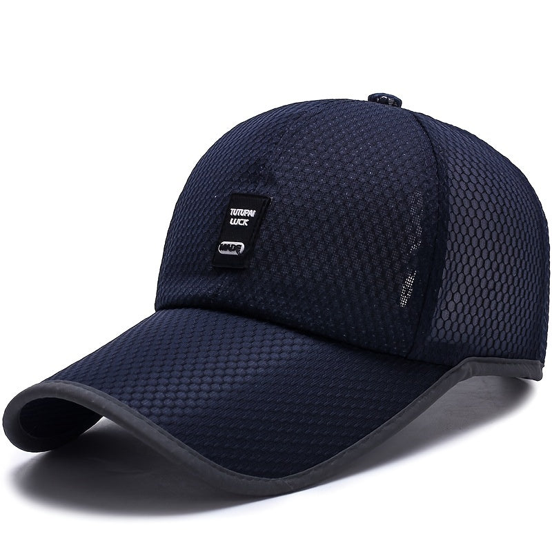 Men's Outdoor Sun Protection Visor Hat Fishing Sun Baseball Cap