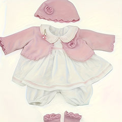 22" 55cm Reborn Baby Girl Doll Soft Silicone Vinyl Reborn Baby Doll Toy