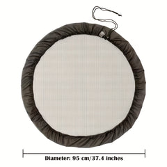 Rain Bucket Net Cover for Outdoor Garden Water Tank Protection
