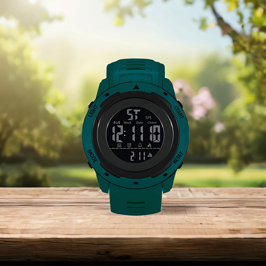 Multifunctional Thin Outdoor Sports Watch For Men And Women