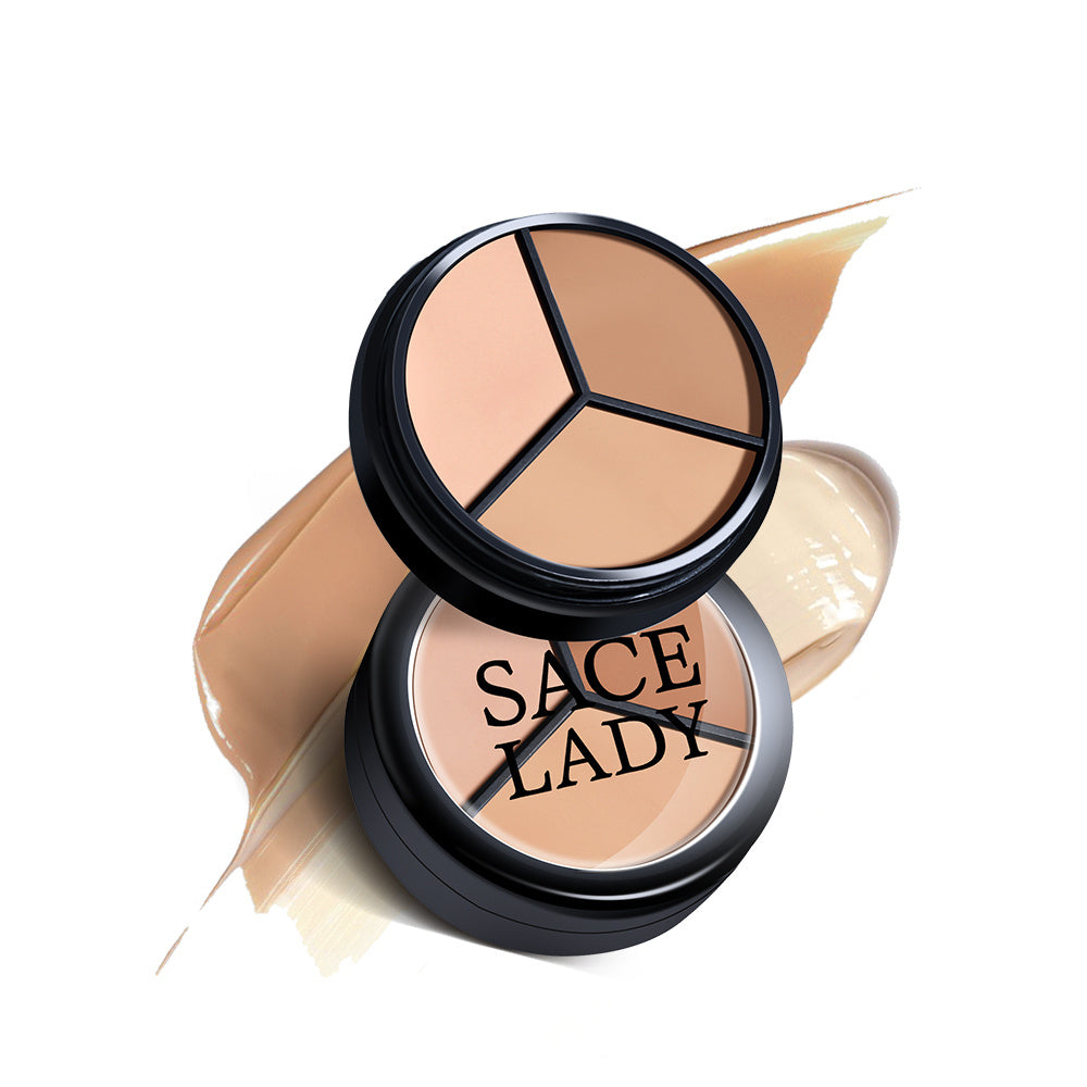 SACE LADY Full Cover Concealer Makeup 3 In 1 Waterproof Corrector