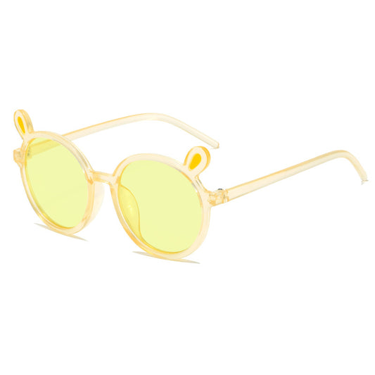 Kids Ear Shaped Sunglasses UV Protection Sunshade Glasses