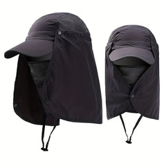 Men's Multifunctional Outdoor Fishing Sunshade Hat