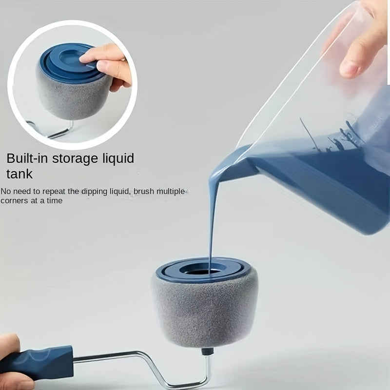 6pcs Set Paint Roller Corner Brush Tools Wall Painting Roll DIY Household