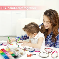 6000pcs Children's DIY Soft Clay Set for Bracelet Necklace Making