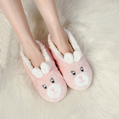 Cartoon Animal Fuzzy Socks & Warm Floor Socks Women's Stockings