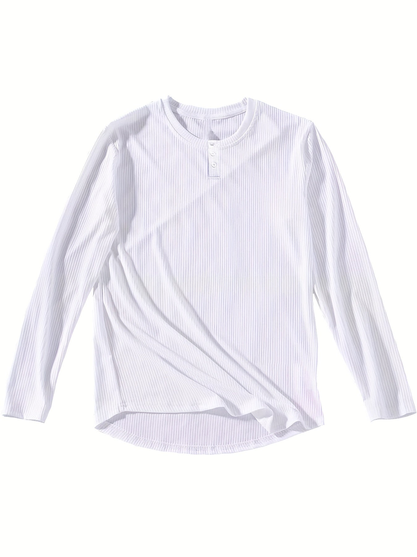 Men's Long Sleeve Workout Shirt Compression Top for Outdoor Gym Running Fitness