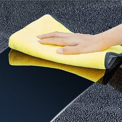 2pcs Microfiber Car Wash Towels Absorbent Cleaning Cloths for Deep Cleaning