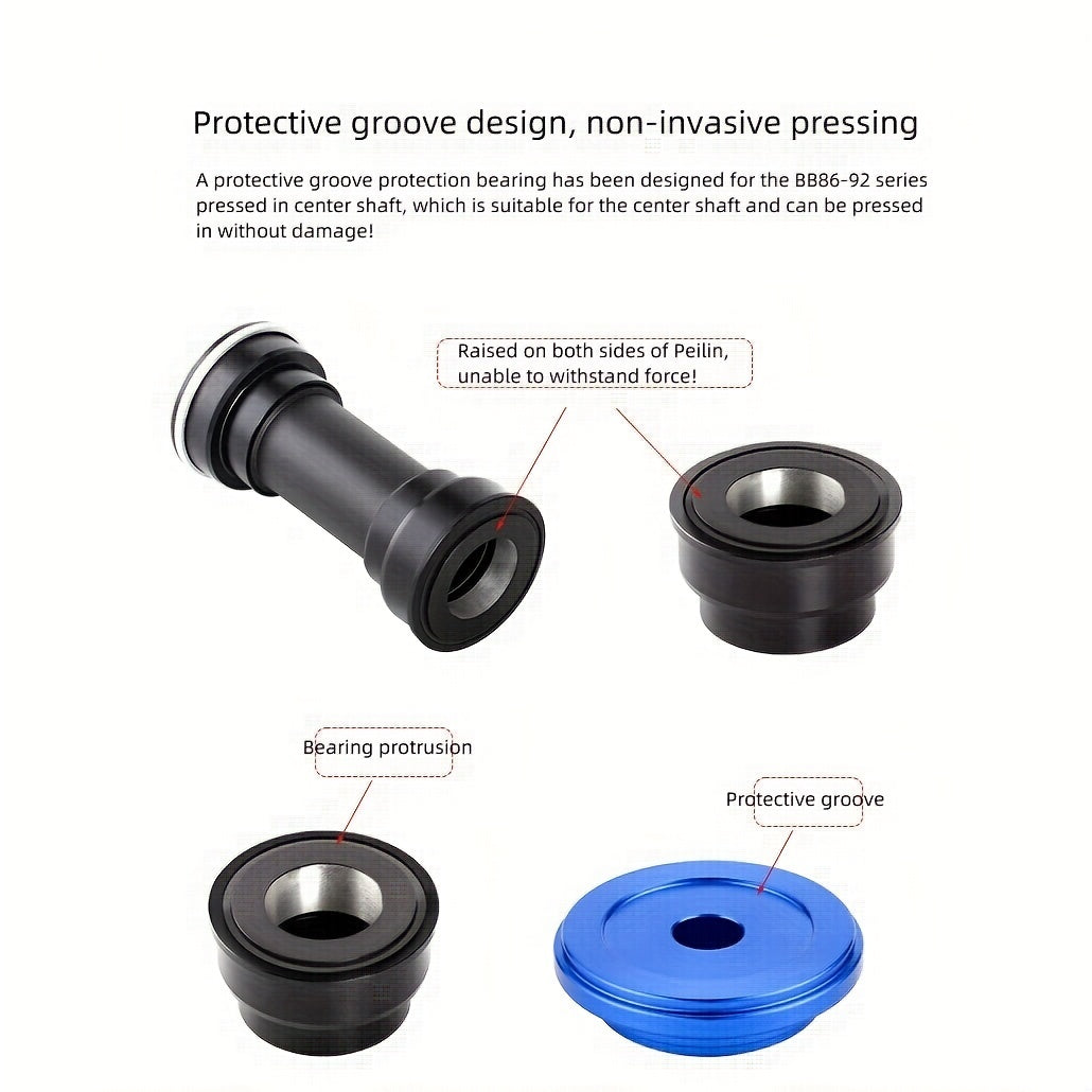 Aluminum Alloy Hub Thru Axle Adaptor for Bike Repair