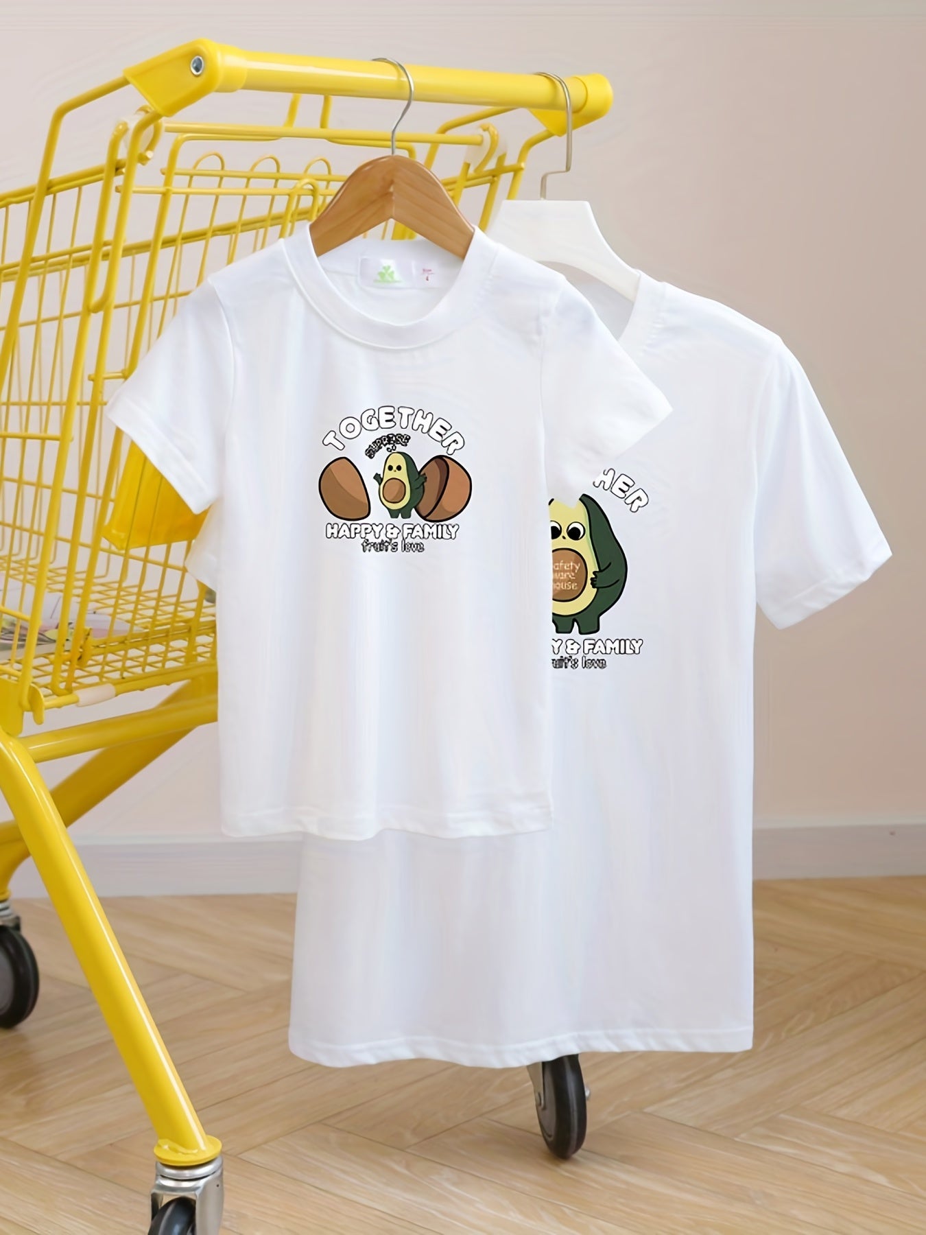 Family Matching Avocado Print T-shirts