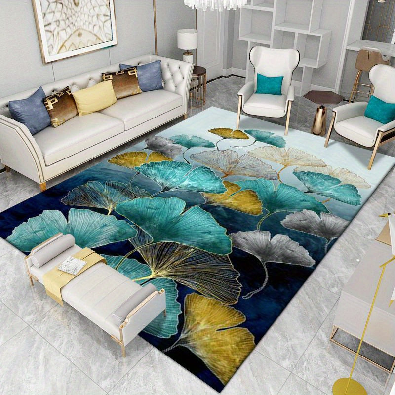 Nordic Style Soft Living Room Area Rug Modern Minimalist Design