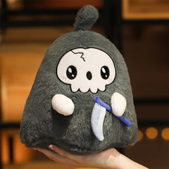 Halloween Plush Ghosts Soft Toys & Stuffed Ghosts with Expressive Faces