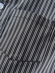 Boys Striped Button Shirt with Bowtie - Summer Clothes