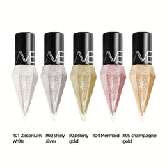 Diamond Liquid Eyeliner Waterproof Gel 5 Colors