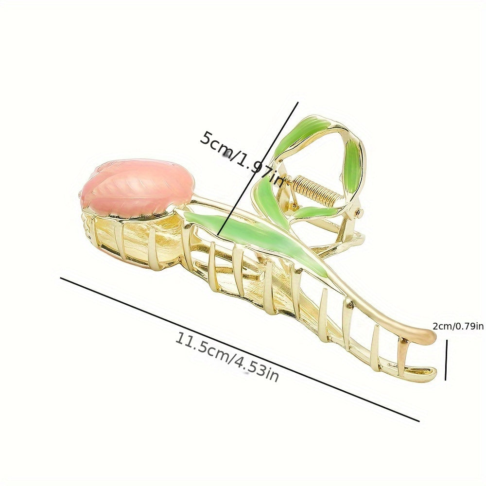 1pc Tulip Hair Claw Clip for Women Girls
