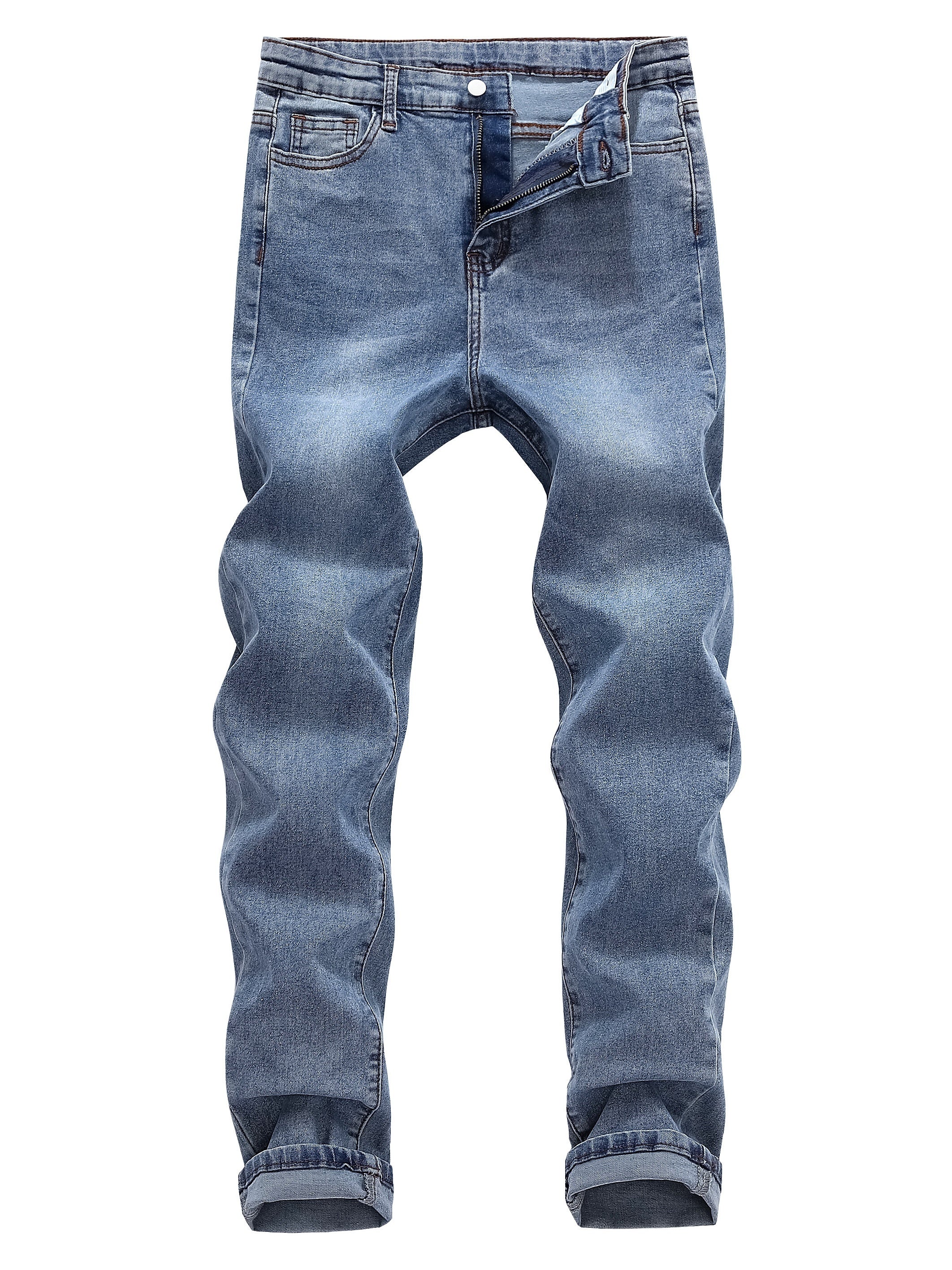 Boys Straight Cut Denim Pants for Spring
