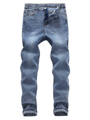 Boys Straight Cut Denim Pants for Spring