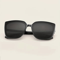 Classic Large Frame Sunglasses Men's Sunglasses With Anti stress Glasses Case