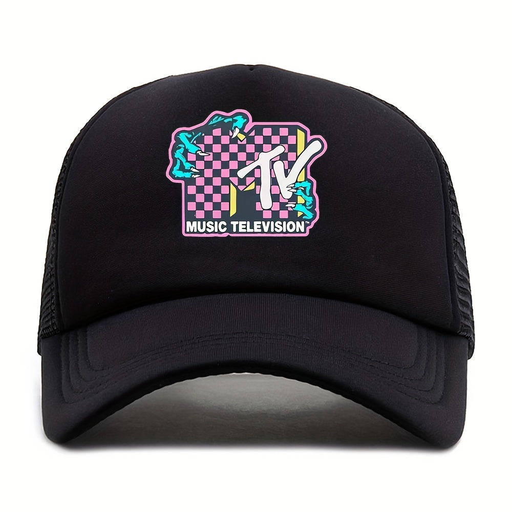Unisex Cartoon Print Baseball Cap Outdoor Sport Sunshade Adjustable Breathable