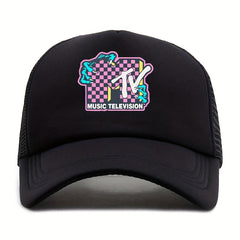 Unisex Cartoon Print Baseball Cap Outdoor Sport Sunshade Adjustable Breathable